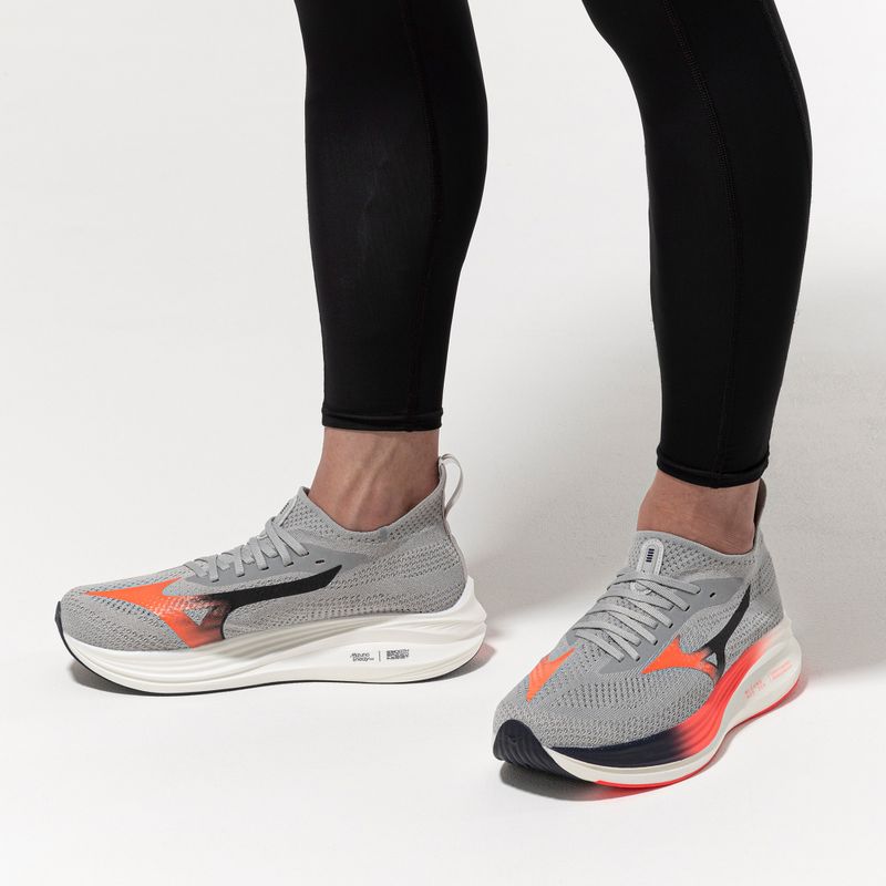 Buty do biegania męskie Mizuno Neo Zen odyssey gray/silver/citrus 10