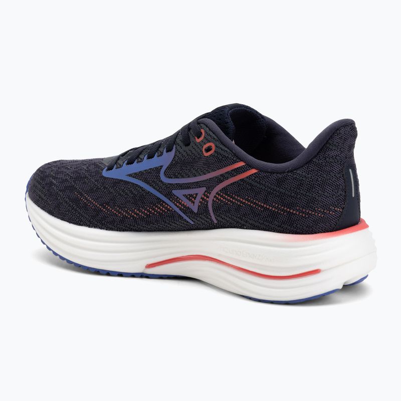 Buty do biegania damskie Mizuno Wave Rider 29 odyssey gray/iris bloom/calypsocoral 3