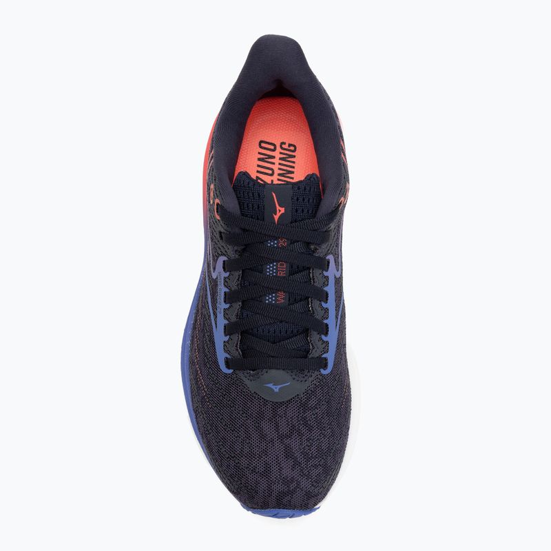 Buty do biegania damskie Mizuno Wave Rider 29 odyssey gray/iris bloom/calypsocoral 5
