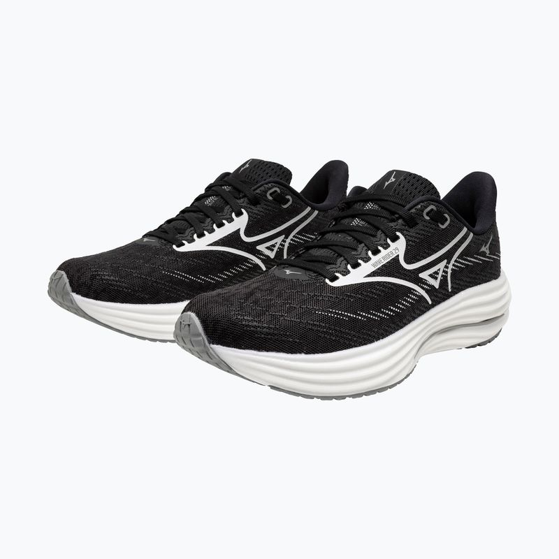 Buty do biegania damskie Mizuno Wave Rider 29 black sand/white/black 8
