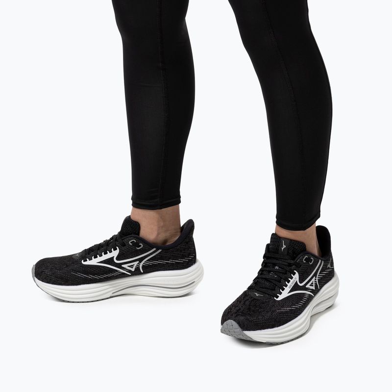 Buty do biegania damskie Mizuno Wave Rider 29 black sand/white/black 10