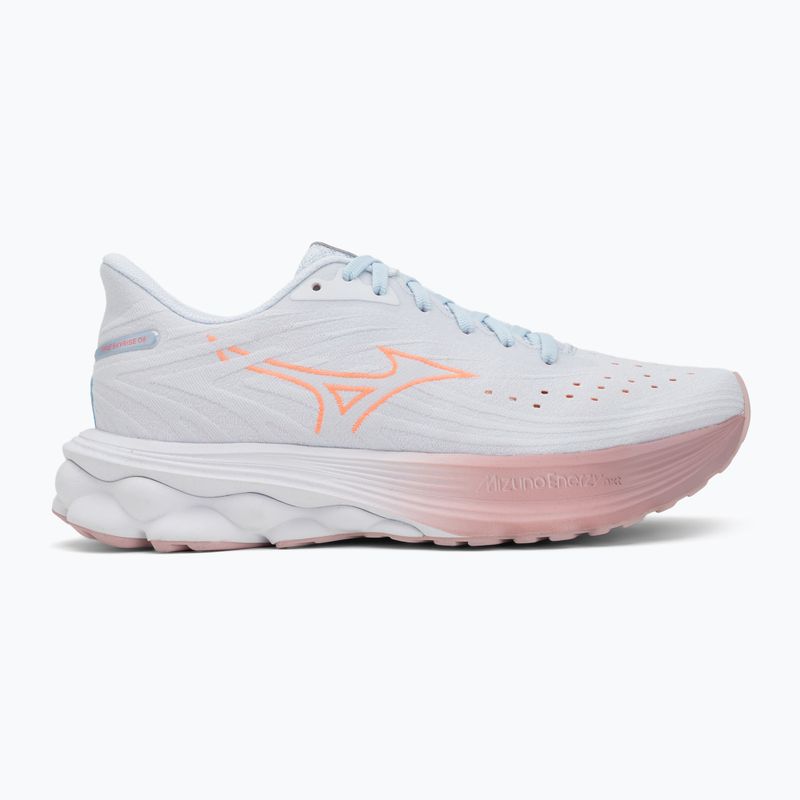 Buty do biegania damskie Mizuno Wave Skyrise 6 nantucket breeze/striking coral/bleach mauve 2
