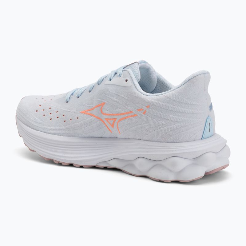 Buty do biegania damskie Mizuno Wave Skyrise 6 nantucket breeze/striking coral/bleach mauve 3