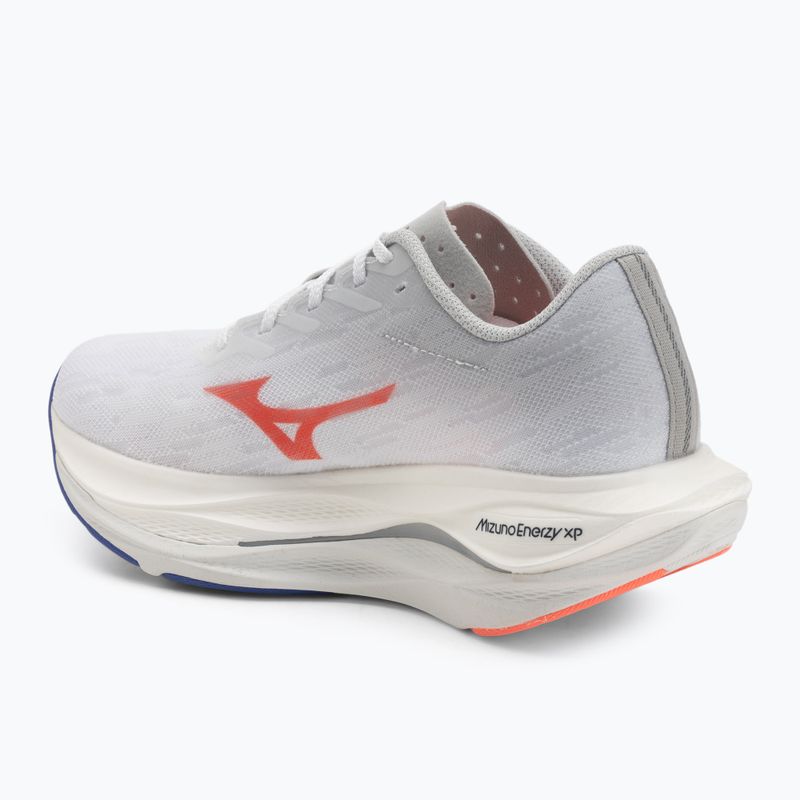 Buty do biegania damskie Mizuno Wave Rebellion Flash 3 white/striking coral/iris bloom 3