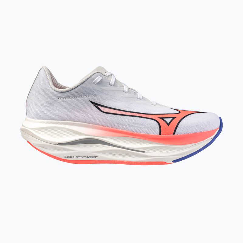 Buty do biegania damskie Mizuno Wave Rebellion Flash 3 white/striking coral/iris bloom 9