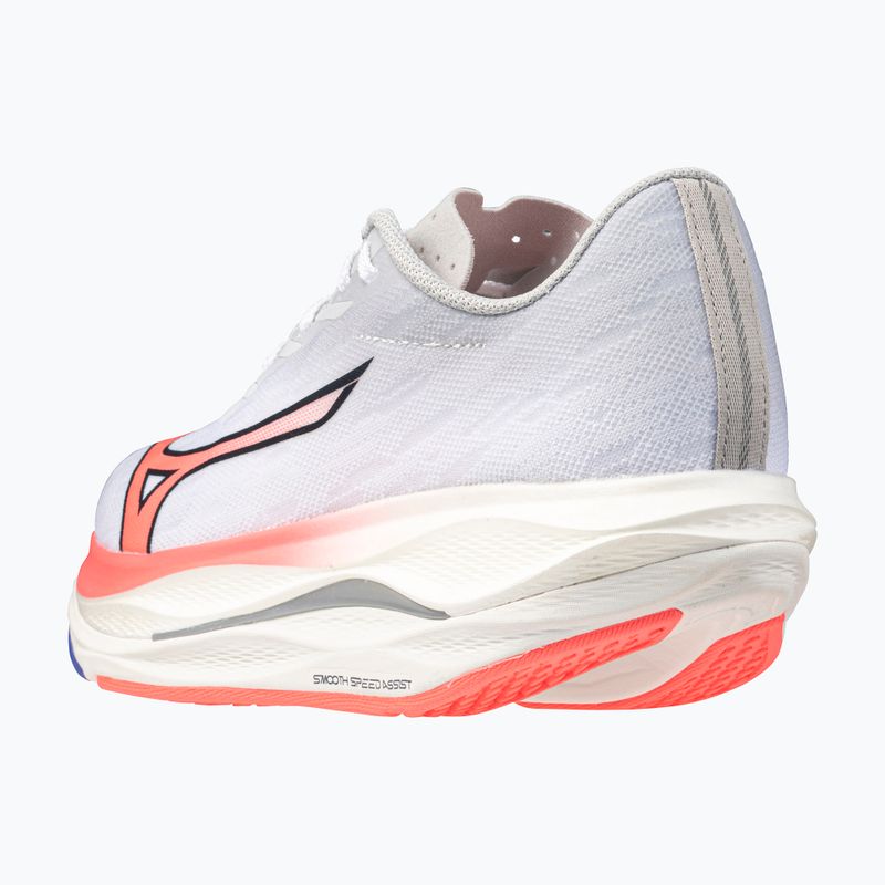 Buty do biegania damskie Mizuno Wave Rebellion Flash 3 white/striking coral/iris bloom 12