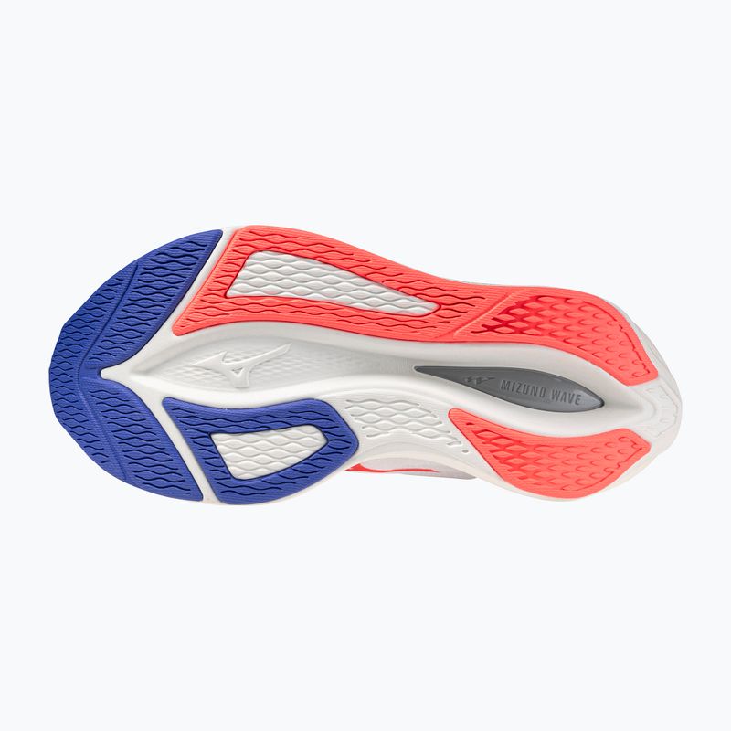 Buty do biegania damskie Mizuno Wave Rebellion Flash 3 white/striking coral/iris bloom 13