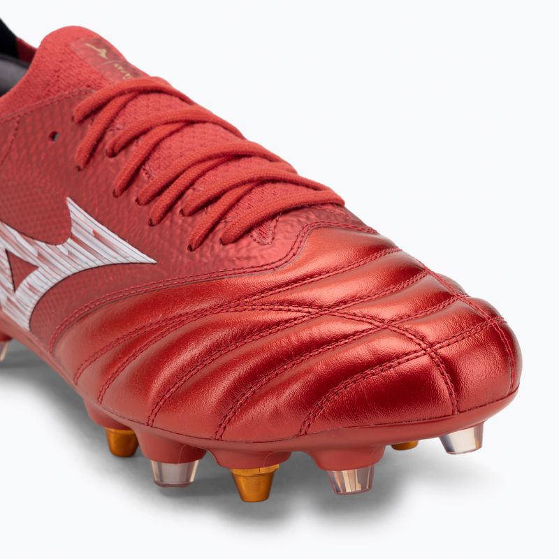 Buty piłkarskie męskie Mizuno Morelia Neo IV Β Japan Mix morelia 40th red/white/black 7