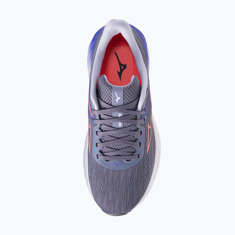 Buty do biegania damskie Mizuno Wave Inspire 21 blue granite/striking coral/irisbloom 6