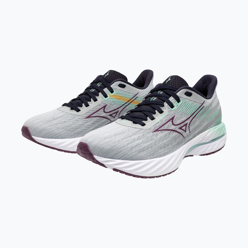 Buty do biegania damskie Mizuno Wave Inspire 21 pearl blue/dark purple/ice green 8