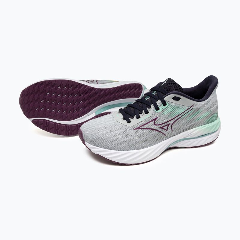 Buty do biegania damskie Mizuno Wave Inspire 21 pearl blue/dark purple/ice green 9
