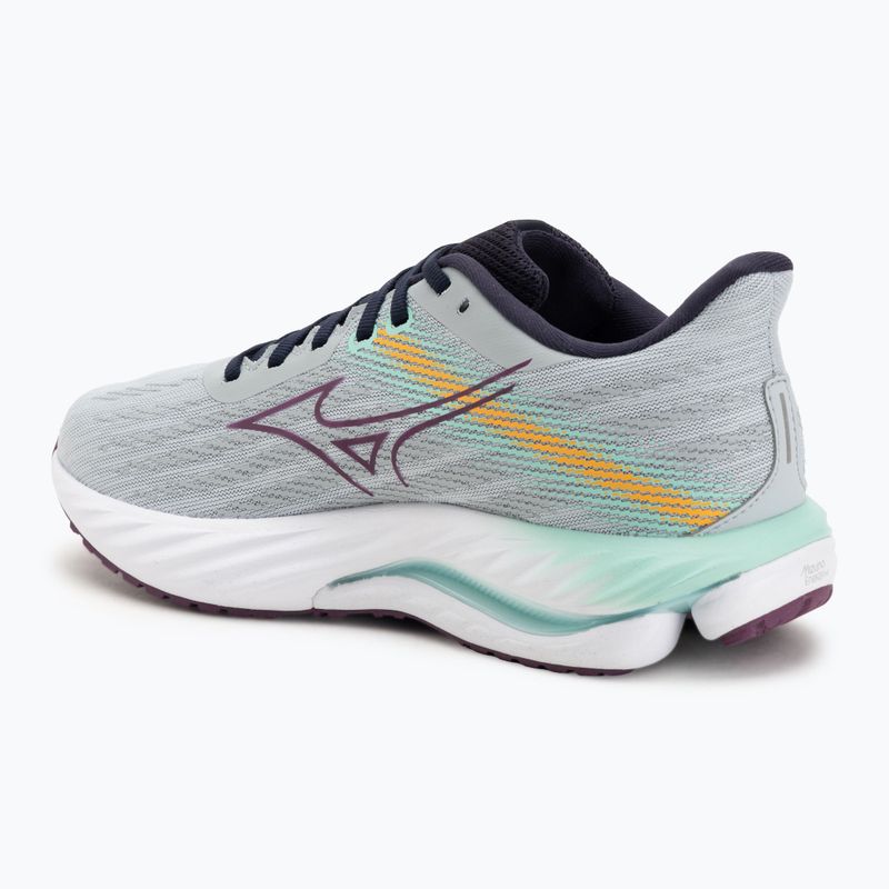Buty do biegania damskie Mizuno Wave Inspire 21 pearl blue/dark purple/ice green 3