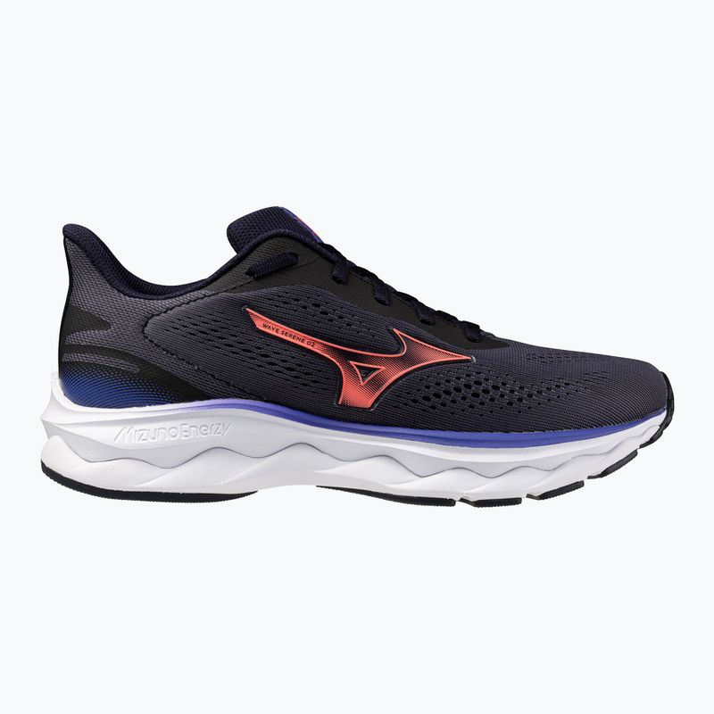 Buty do biegania damskie Mizuno Wave Serene 2 baritone blue/striking coral/irisbloom 8