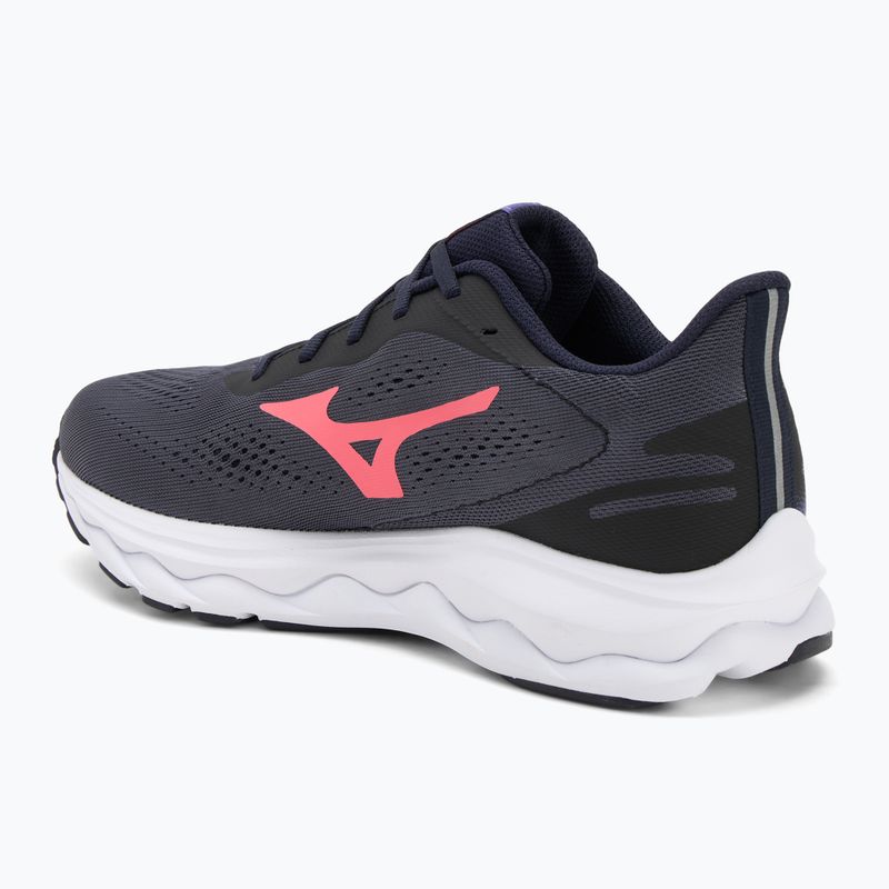 Buty do biegania damskie Mizuno Wave Serene 2 baritone blue/striking coral/irisbloom 3
