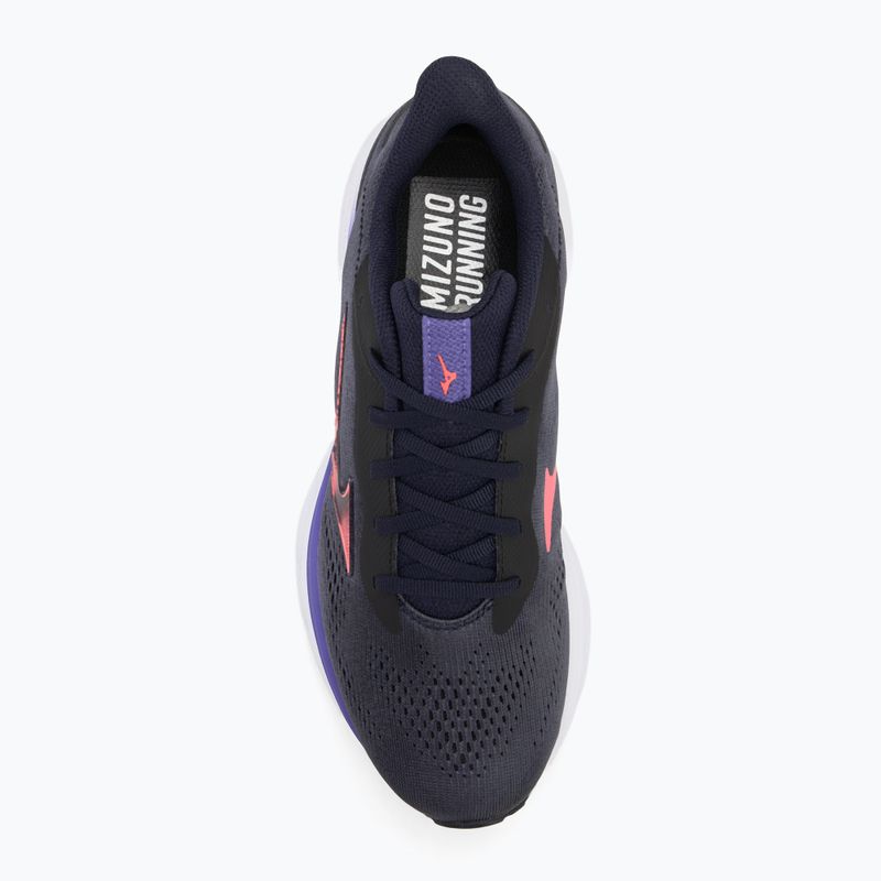 Buty do biegania damskie Mizuno Wave Serene 2 baritone blue/striking coral/irisbloom 5