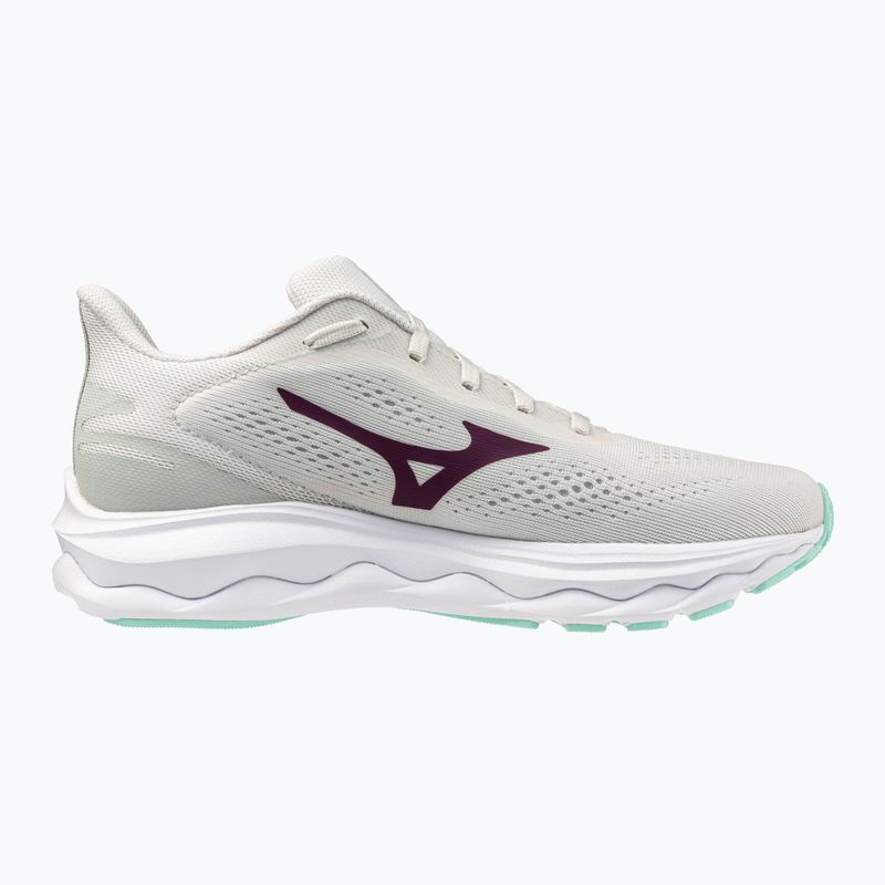 Buty do biegania damskie Mizuno Wave Serene 2 snow white/dark purple/ice green 9
