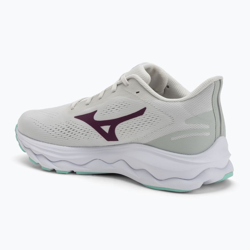 Buty do biegania damskie Mizuno Wave Serene 2 snow white/dark purple/ice green 3