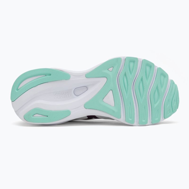 Buty do biegania damskie Mizuno Wave Serene 2 snow white/dark purple/ice green 4