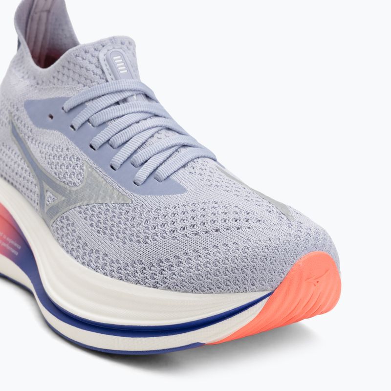 Buty do biegania damskie Mizuno Neo Zen icelandic blue/silver/striking coral 7