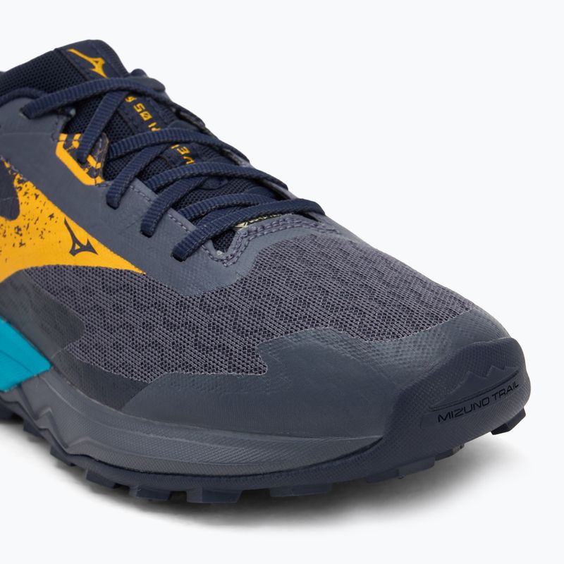 Buty do biegania męskie Mizuno Wave Ibuki 5 GTX odyssey gray/citrus/baritone blue 7