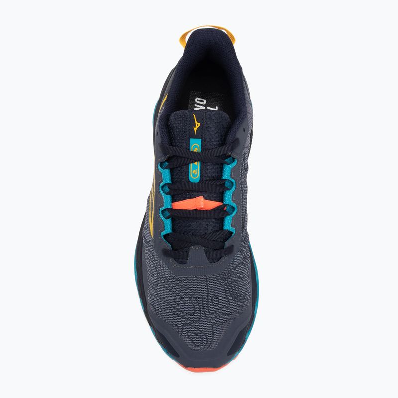 Buty do biegania męskie Mizuno Wave Mujin 11 odyssey gray/citrus/fiery coral 2 5