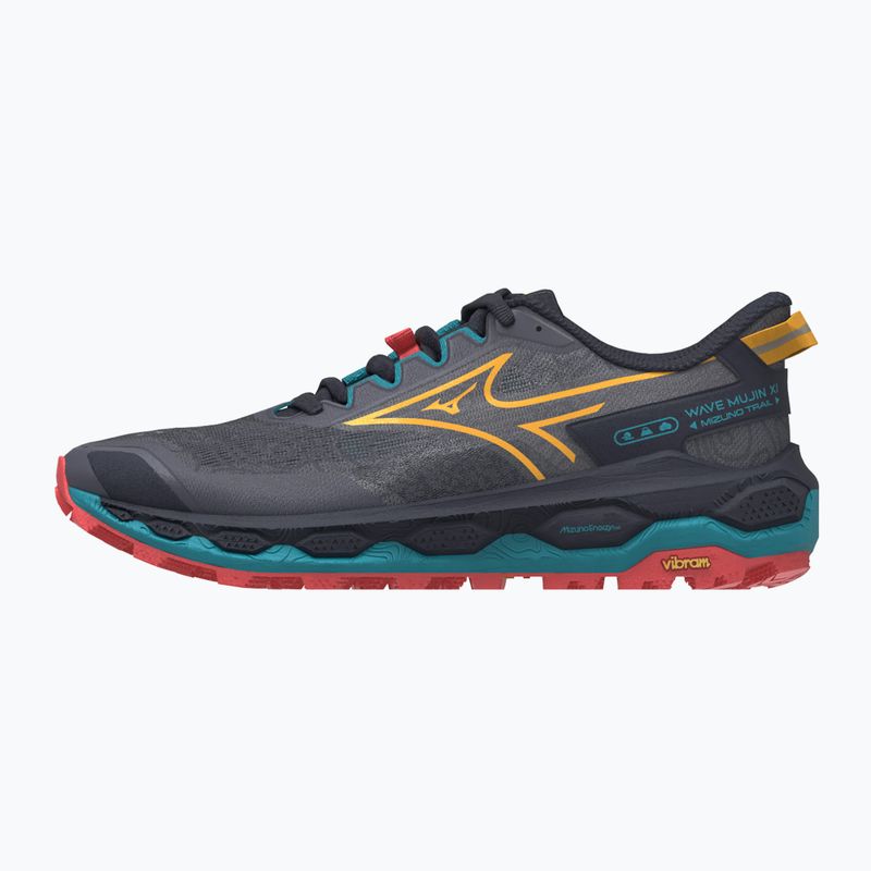 Buty do biegania męskie Mizuno Wave Mujin 11 odyssey gray/citrus/fiery coral 2 8