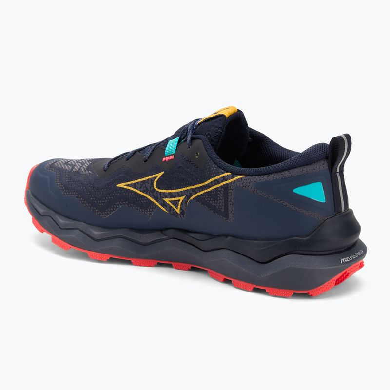 Buty do biegania męskie Mizuno Wave Daichi 9 baritone blue/citrus/fiery coral 2 3