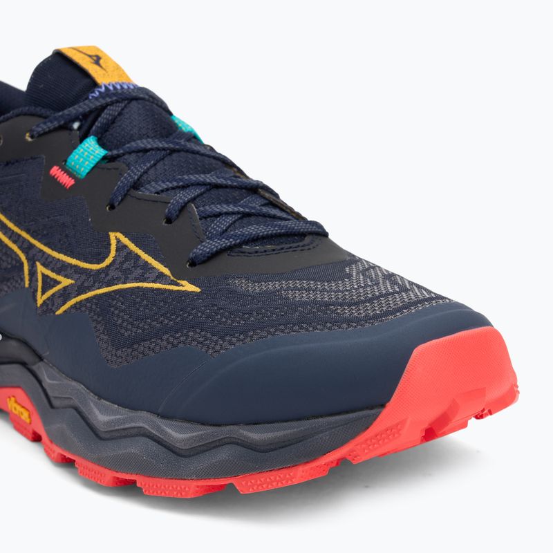 Buty do biegania męskie Mizuno Wave Daichi 9 baritone blue/citrus/fiery coral 2 7