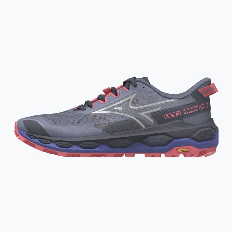 Buty do biegania damskie Mizuno Wave Mujin 11 blue granite/silver/striking coral 8