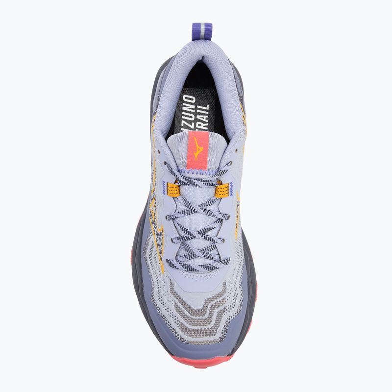 Buty do biegania damskie Mizuno Wave Daichi 9 icelandic blue/citrus/calypsocoral 5