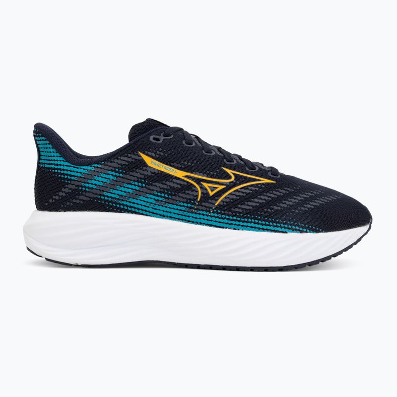 Buty do biegania dziecięce Mizuno Enerzy Rider Jr baritone blue/citrus/capri breeze 2