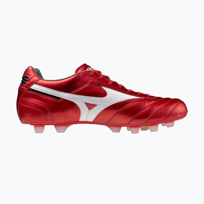Buty piłkarskie męskie Mizuno Morelia II Elite FG morelia 40th red/white/black 9