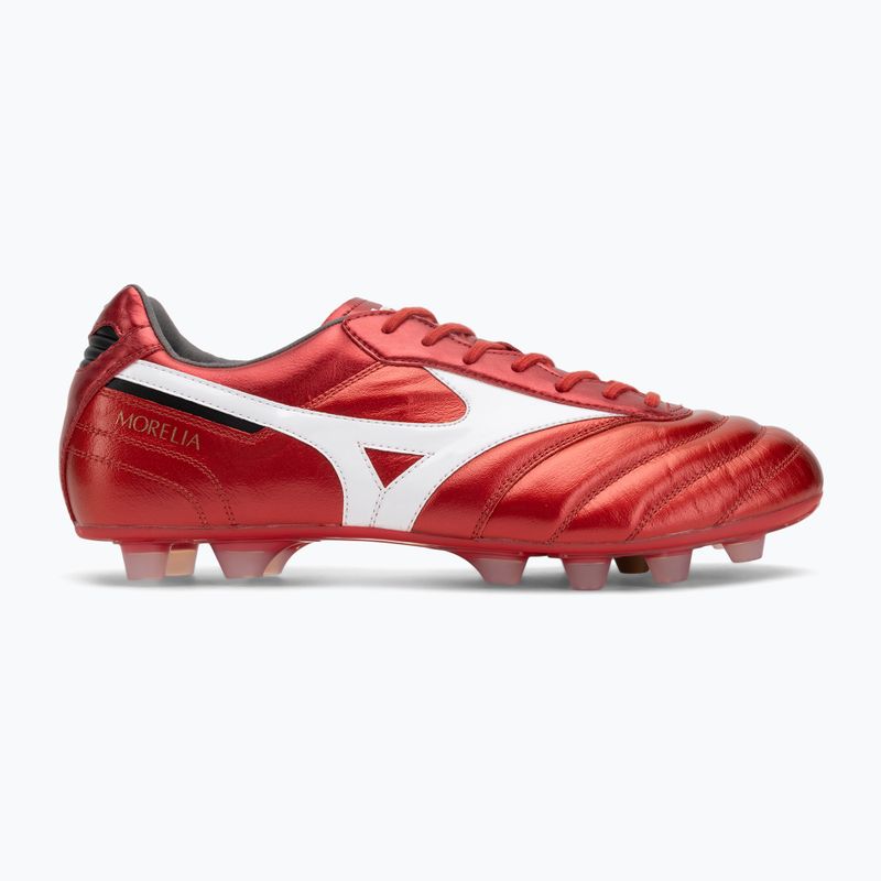 Buty piłkarskie męskie Mizuno Morelia II Elite FG morelia 40th red/white/black 2