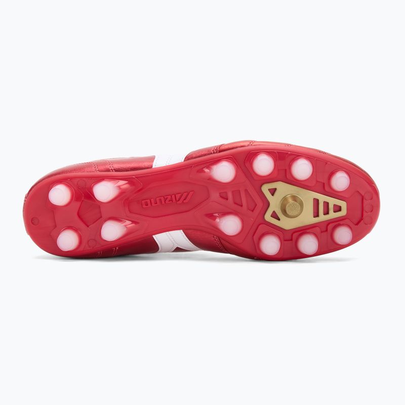 Buty piłkarskie męskie Mizuno Morelia II Pro FG morelia 40th red/white/black 4