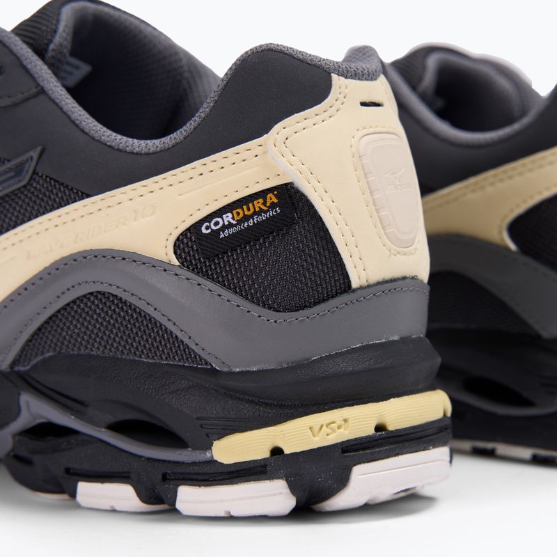 Buty męskie Mizuno Wave Rider 10 Cordura black sand/quiet shade/banana crape 5