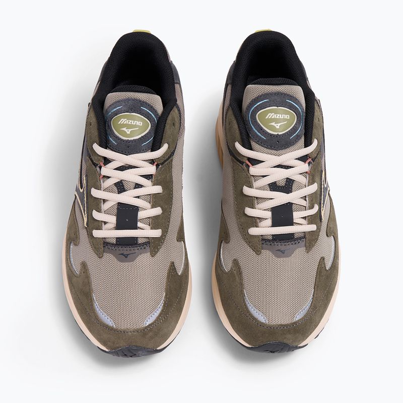 Buty męskie Mizuno Wave Rider β vintage khaki/black sand/grape leaf 4