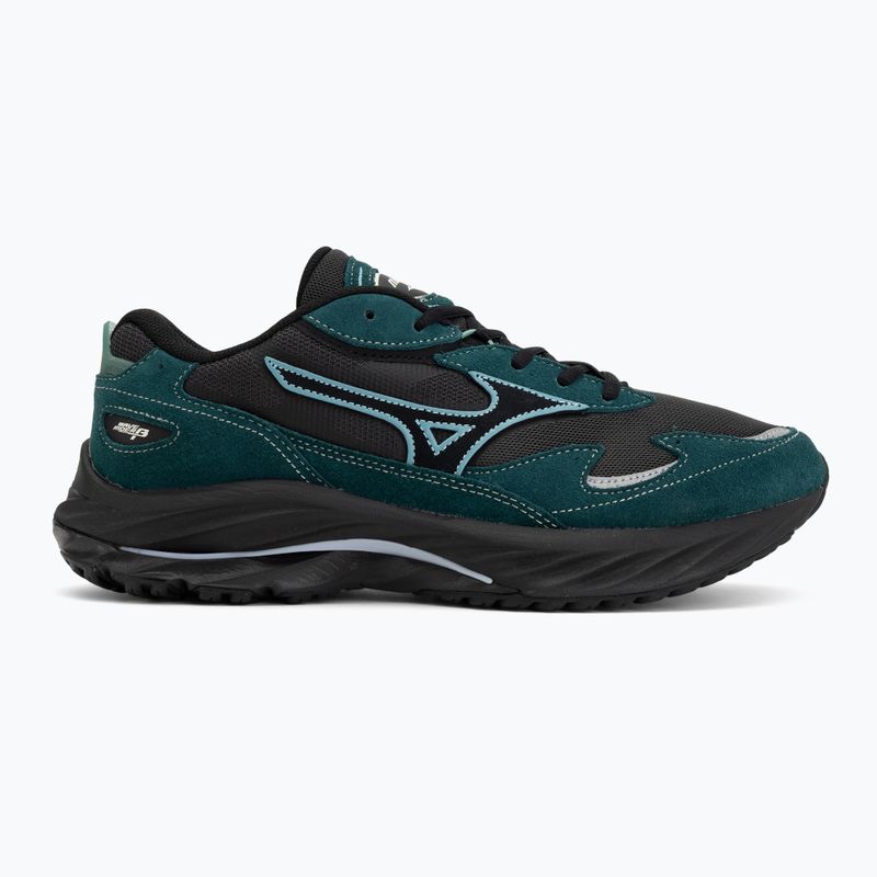 Buty męskie Mizuno Wave Rider β black sand/black/deep teal 2