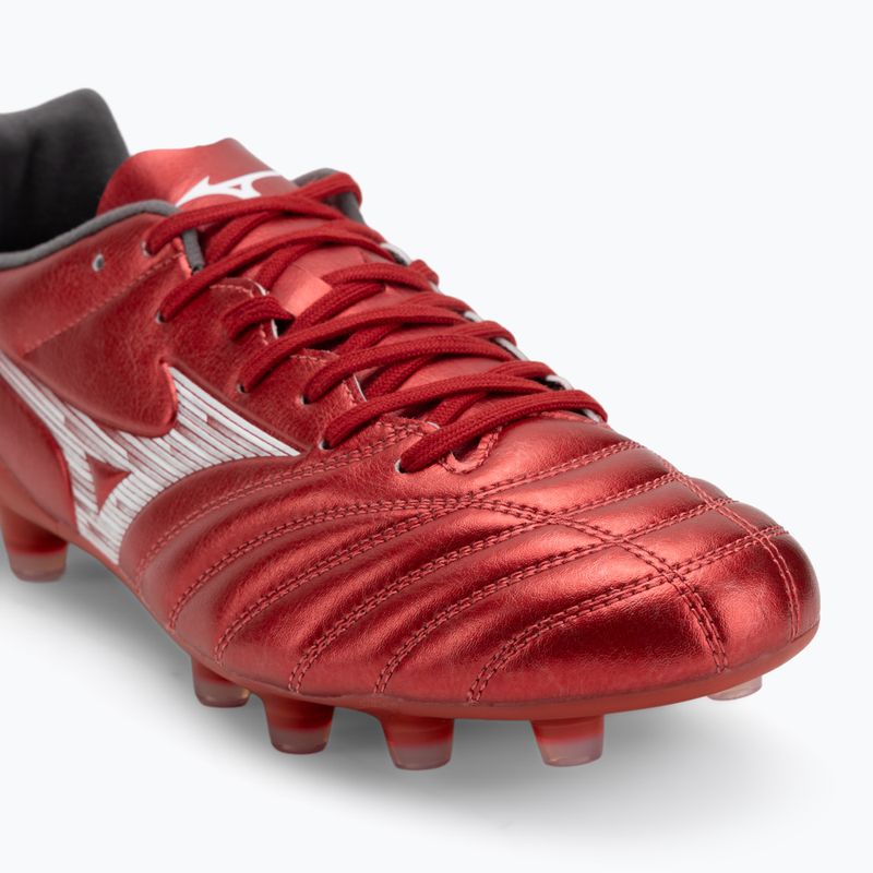 Buty piłkarskie męskie Mizuno Monarcida Neo III Pro Md morelia 40th red/white 7