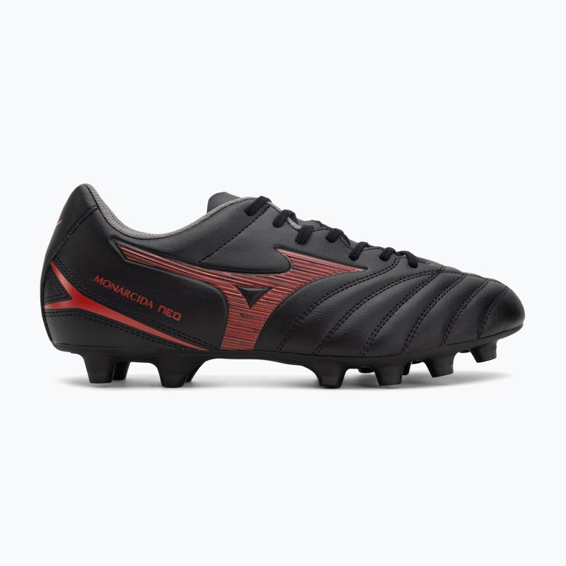 Buty piłkarskie Mizuno Monarcida Neo III Select Md black/morelia 40th red 2