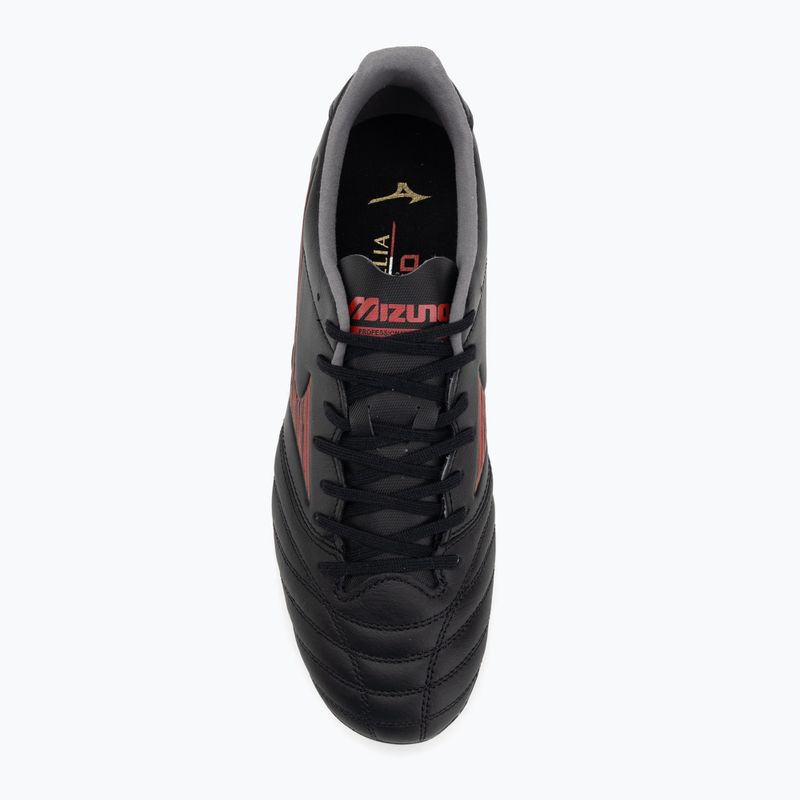 Buty piłkarskie męskie Mizuno Morelia Neo IV Pro MD black/morelia 40th red/black 5