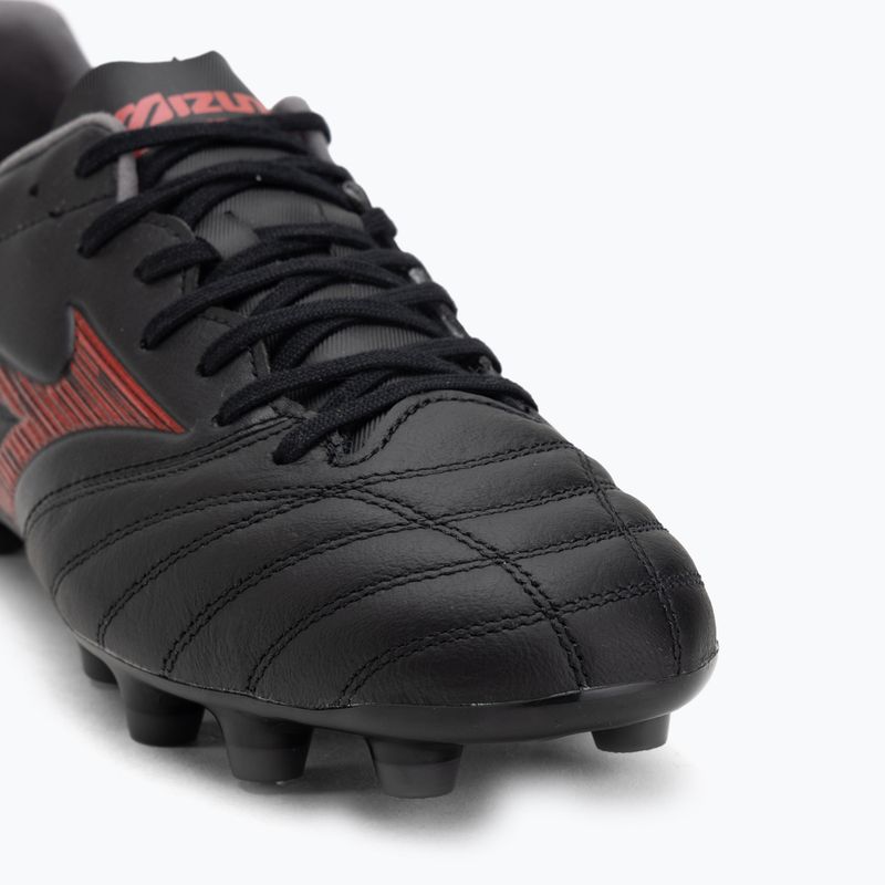 Buty piłkarskie męskie Mizuno Morelia Neo IV Pro MD black/morelia 40th red/black 7