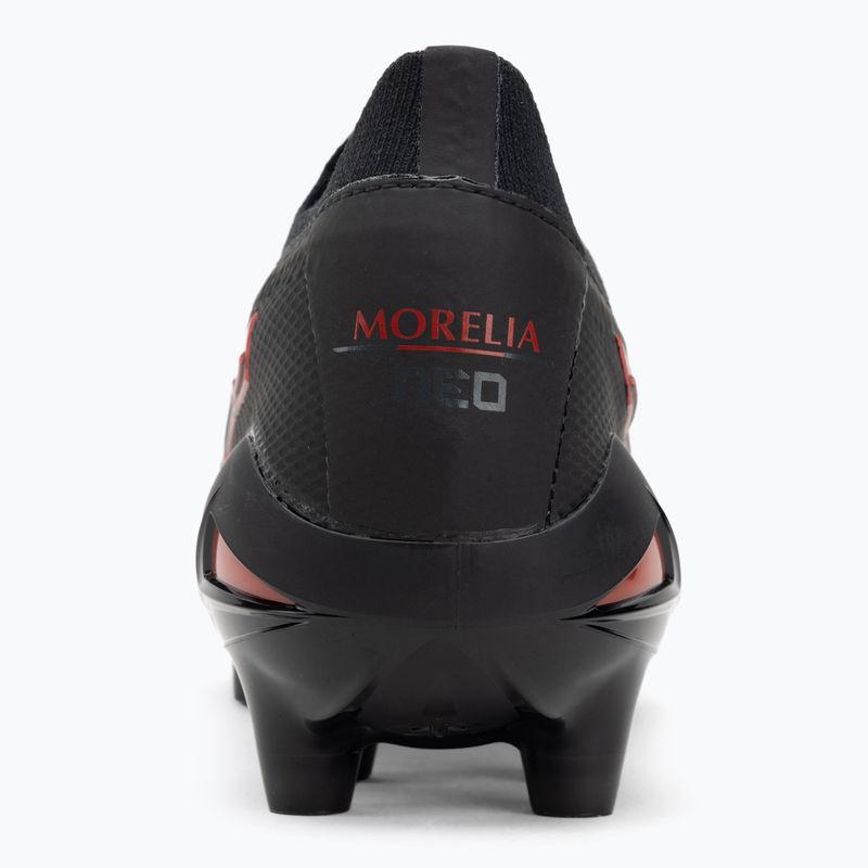 Buty piłkarskie męskie Mizuno Morelia Neo IV β Japan Md black/morelia 40th red/black 6
