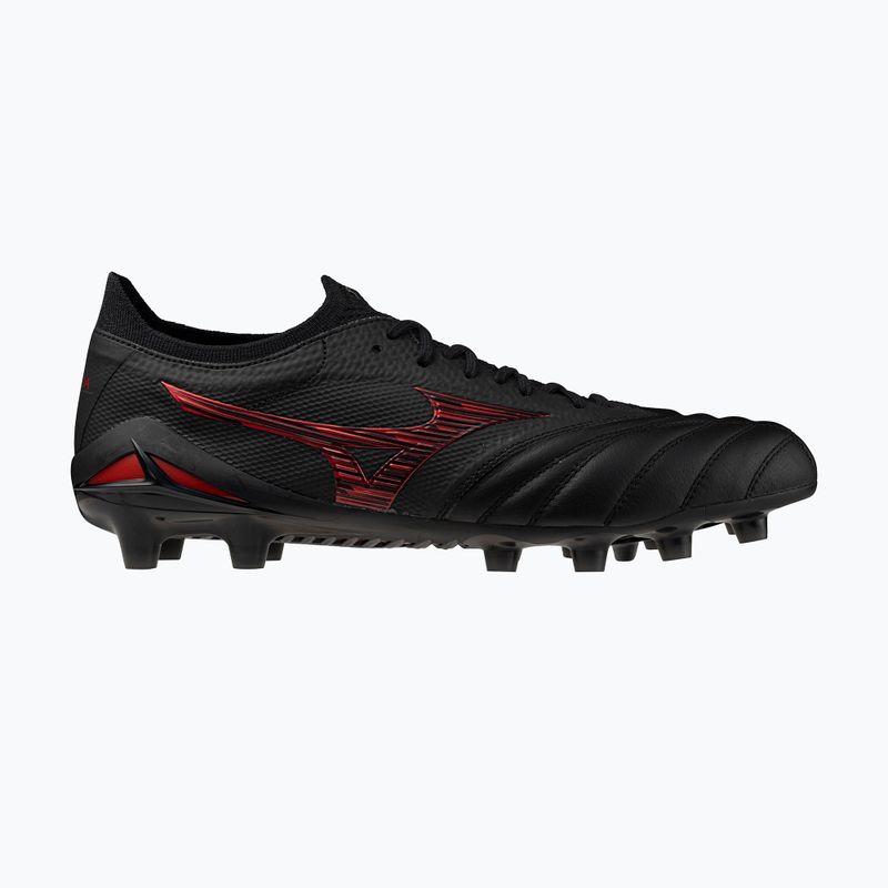 Buty piłkarskie męskie Mizuno Morelia Neo IV β Japan Md black/morelia 40th red/black 8