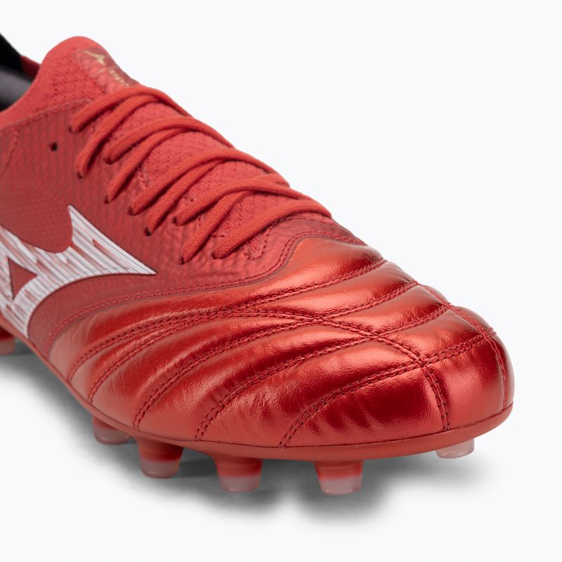 Buty piłkarskie męskie Mizuno Morelia Neo IV β Japan Md morelia 40th red/white/black 7