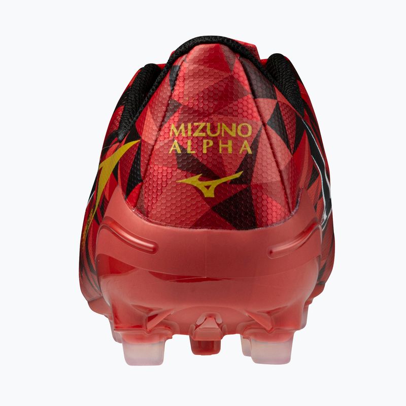 Buty do piłki nożnej Mizuno Alpha II Select AG morelia 40th red/black/gold 3
