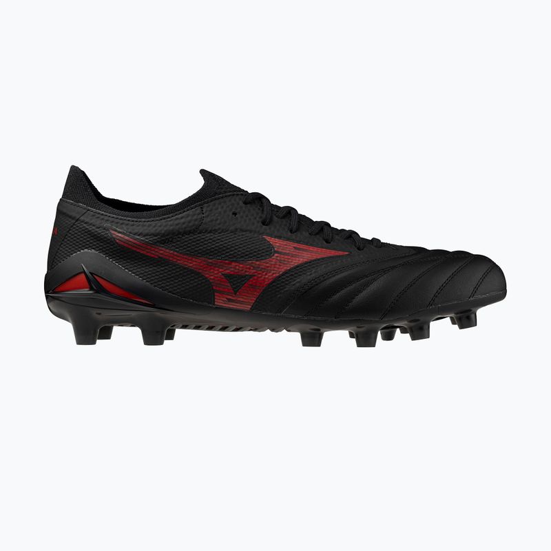 Buty piłkarskie męskie Mizuno Morelia Neo IV Β Elite MD black/morelia 40th red/black 8