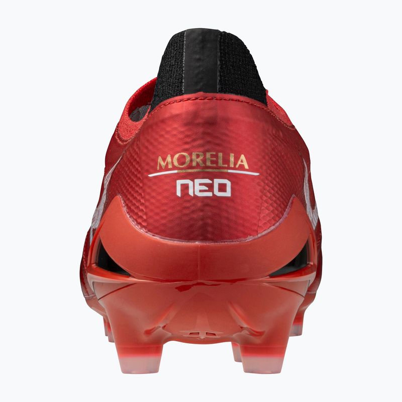 Buty piłkarskie męskie Mizuno Morelia Neo IV Β Elite MD morelia 40th red/white/black 10