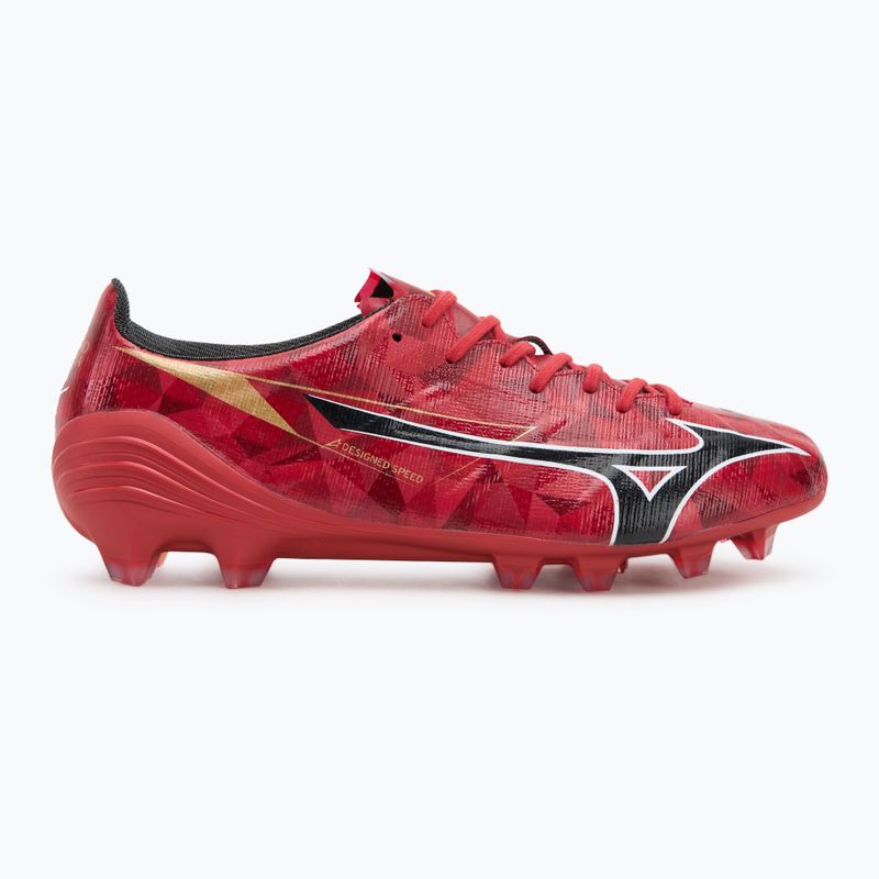 Buty piłkarskie męskie Mizuno α II Japan Md morelia 40th red/black/gold 2