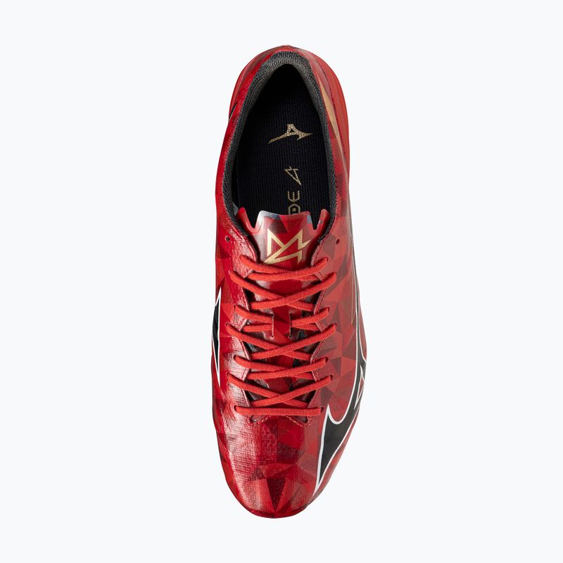 Buty piłkarskie męskie Mizuno α II Elite Md morelia 40th red/black/gold 4