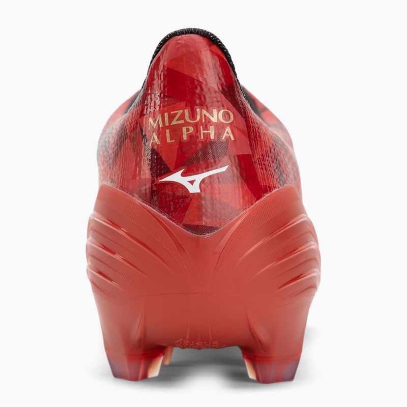 Buty piłkarskie męskie Mizuno α II Elite Md morelia 40th red/black/gold 6